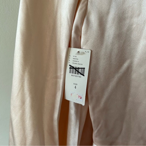 Acler Exton Mini Dress in Pearl Pink NEW Size 4 - Picture 9 of 13